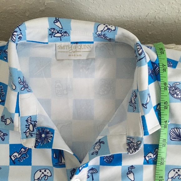 SMITH & QUINN CUSTOM MEDIUM DRY FIT POLO SHIRT, SIZE MEDIUM - Picture 5 of 5